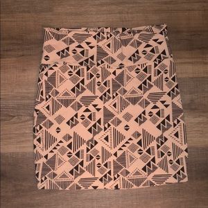 Aztec pencil skirt